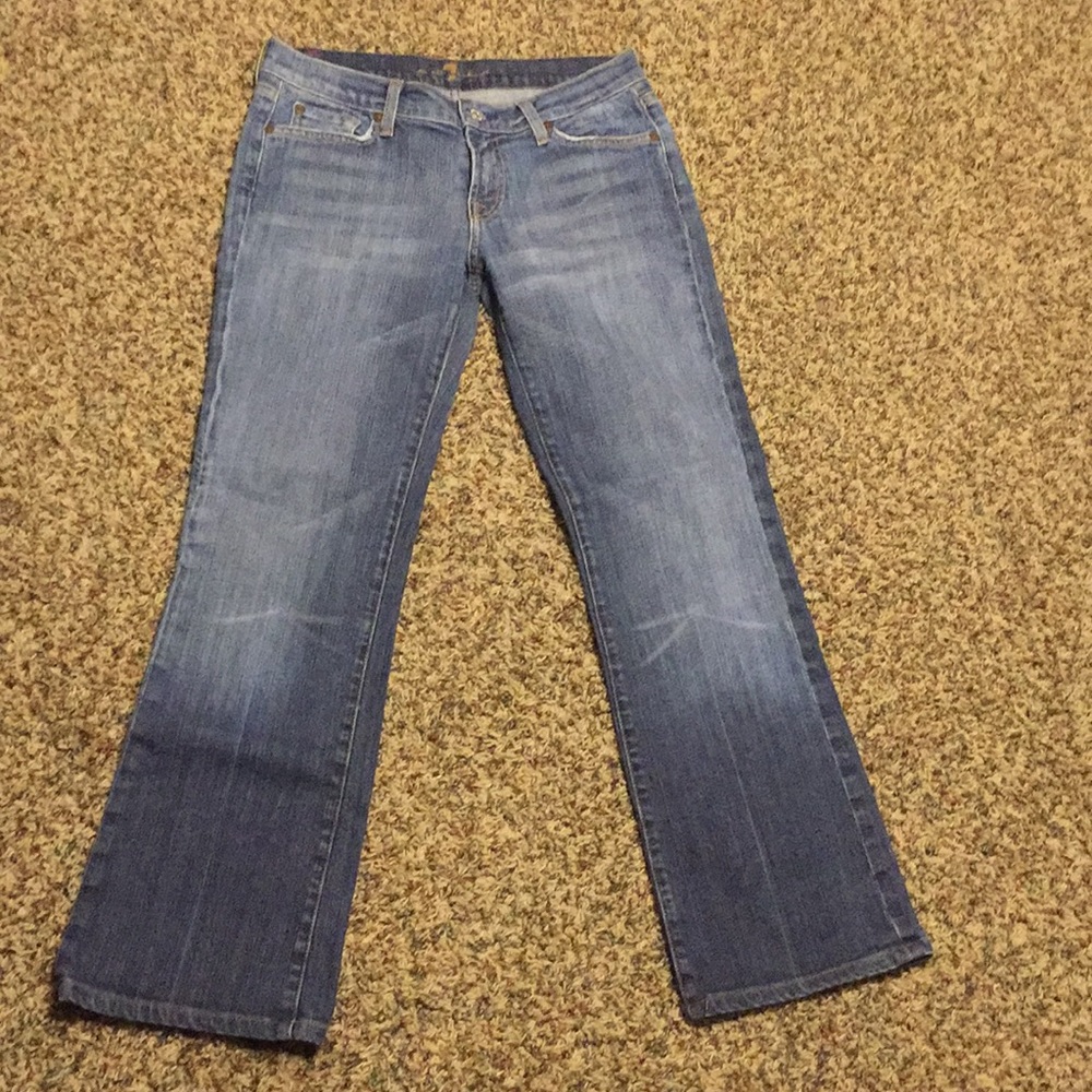 7 for all man kind boot cut jeans